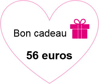 Bon cadeau 56 euros