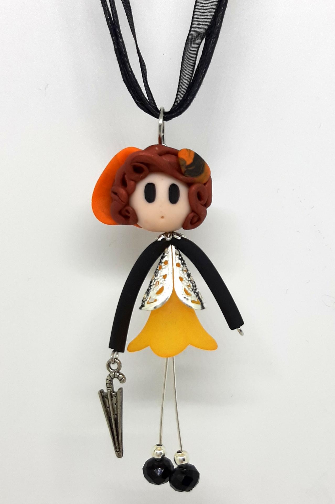 Orange parapluie